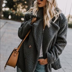 Oversized Teddy coat